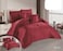 Winter Quilt Coverlet Embossed Single - 5 Pieces