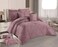 Winter Quilt Coverlet Embossed Single - 5 Pieces
