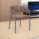 Single chair - dark brown - 43 x 45 x 80 cm