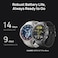 ساعة هواوي جي تي 5 برو الذكية 46 ملم، تصميم بحواف حادة، عمر بطارية يصل إلى 14 يومًا، ساعة رياضية بمستوى احترافي، تتبع صحي، متوافقة مع iOS، اندرويد، تيتانيوم