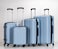 STARGOLD Luggage 4 Pcs Hardside Luggage Set Spinner 4 Wheels Number Lock Luggage Trolley 20/24/28/32 Inches
