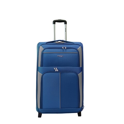 Buy VIPTOUR Piece Softside Spinner Wheels Fabric Trolley