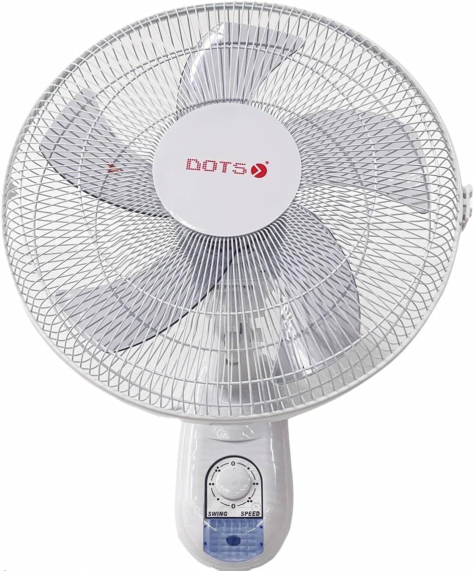 Thumbnail image for Dots Wall fan 16", 3 Speed Control, TFW-B04, Blue
