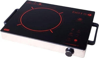Dots 2200W Electric Hob, 28x36cm Size