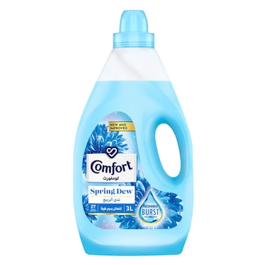 Comfort  Fabric Softener,  Spring Dew, 3L