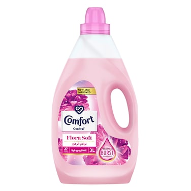 كومفورت منعّم للأقمشة،  نواعم الزهور، 3 لتر