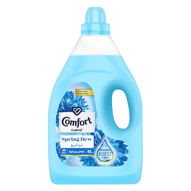Comfort  Fabric Softener,  Spring Dew, 4L