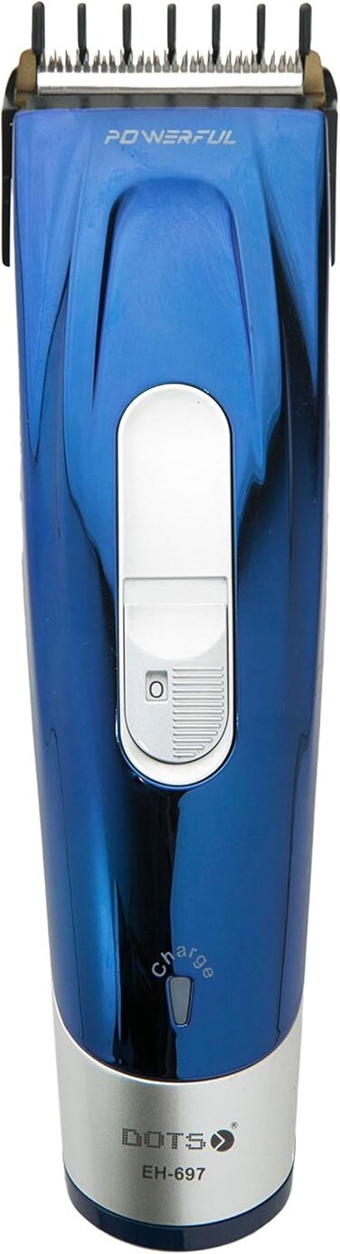 Dots Hair Clipper 4W Cordless, Blue, EH-697