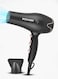 Hair Dryer [Black/Rose Gold] SHD-5004N 2000W, 2 Speed Blow Dryer with 3 Heat Settings, Cold &amp; Hot Wind, DC Motor   Hair Care Essentials black