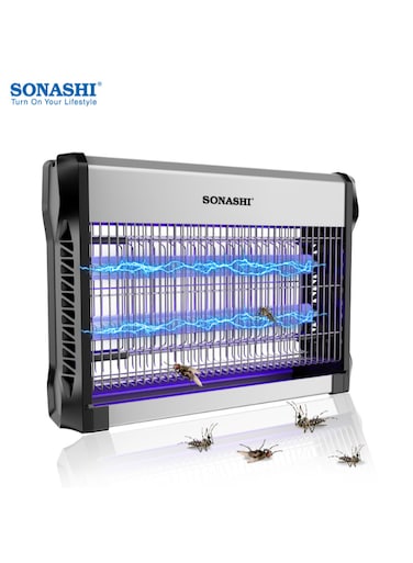Sonashi Fly, Mosquitoes, and Insect Killer 31W with UV-A Tube for Instant Killing   No Poisonous Vapor/Odor   Easy hanging   Low Power Consumption Device 31 W SIK-720N Black