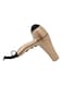 2000W Hair Dryer, Built-in 2 Speed And 4 Heat Airflow Settings with Cool Shot Function   AC Motor with Cold and Hot Wind Feature   Stylish Lightweight Design For Comfort Use Gold
