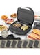 محضرة الوجبات الخفيفة 7 في 1 غير لاصقة للساندويتش والشواية والوافل والدوناتس بألواح قابلة للفصل 800 W SSM-862N أسود