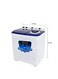 W.Box Twin Tub Washing Machine, Top Load, 5 Kg, KW5060H, White (Installation Not Included)