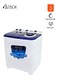 W.Box Twin Tub Washing Machine, Top Load, 5 Kg, KW5060H, White (Installation Not Included)