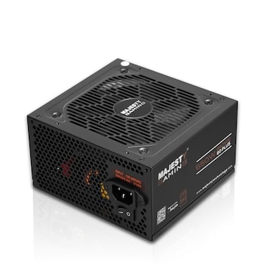 Majesty 650W Power Supply, 80+ Bronze Efficiency, Non-Modular, Low Noise, ATX 3.0 &amp; PCIe 5.0 Compatible, 105&deg;C Capacitors, 5 Year Warranty, Black