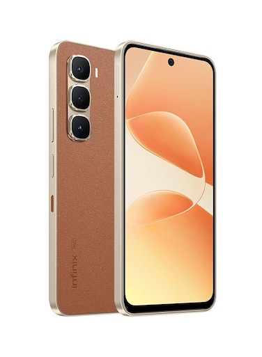 انفينيكس - هوت 60 5G X6726 بشريحتين 8 جيجابايت رام 256 جيجابايت كراميل متوهج إصدار السعودية