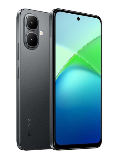 انفينيكس - سمارت 10 X6725 بشريحتين 4G 4+4 جيجابايت رام 128 جيجابايت أسود أنيق إصدار الشرق الأوسط