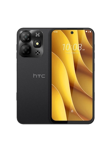 إتش تي سي - وايلدفاير E7 4G بشريحتين 6+12 جيجابايت رام 256 جيجابايت أزرق أسود إصدار الشرق الأوسط