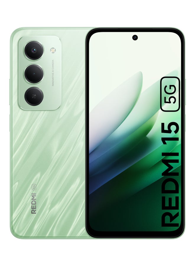 Buy Xiaomi - Redmi 15 5G Dual SIM 8GB RAM 256GB Ripple Green