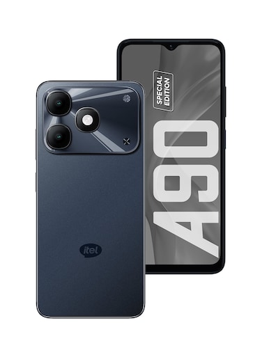 آيتل - A90 إصدار خاص A6610L 4G بشريحتين 3+5 جيجابايت رام 64 جيجابايت أسود ستارلايت إصدار الشرق الأوسط