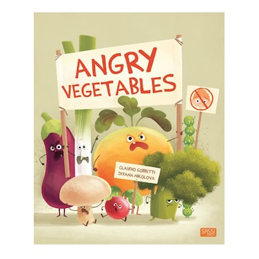 Sassi Picture Book Angry Vegetables