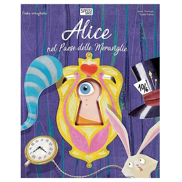 Sassi DieCut Reading Alice In Wonderland