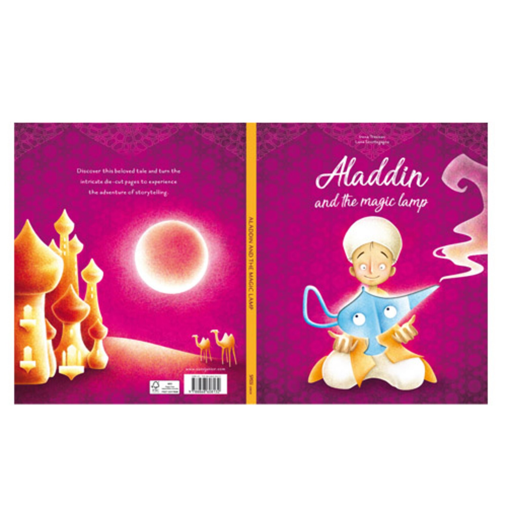 Buy Sassi DieCut Reading Aladdin And The Magic Lamp Online
