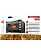 Haam Oven With Grill And Fan - 80 Liters - Black - 2400 Watt - Non-Stick - HMTO80L-19