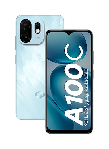 آيتل - A100C أزرق ناري 3.5 جيجابايت رام 128 جيجابايت 4G إصدار الشرق الأوسط
