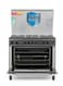 Gas Oven - 5 Burners - 90*60 CM - Full Safety - Steel - DEGCFY9060A (Installation Not Included)