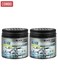 Black Odor Air Freshener BO-03 B-K ICE 180g Car and Home Jar Natural Essential Oils For Daily Use Combo 2pcs