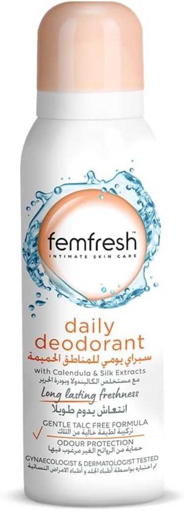 Femfresh Freshness Deodorant For Intimate Hygiene, 125 ml