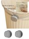 PCS Trash Can Bag Holder Creative Trash Bag Holder Non-Slip Rotating Tightening Clips for Gabage Can Home Office
