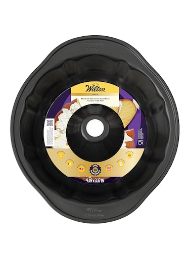 Wilton Round Cake Nonstick Perfect Results Non-Stick Fluted Tube Pan Single pack 2105-6803