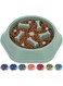 Kongon Dog Slow Feeder Bowl, Non Slip Puzzle Bowl - Anti-Gulping Pet Slower Food Feeding Dishes Interactive Bloat Stop Dog Bowls