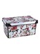 5L Style Storage Box- RF11287 Multi-Purpose Utility Box with Handles and Lid Break-Resistant Assorted Colour and Design