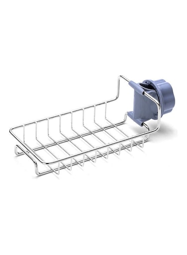 Functional Storage Rack Silver 19.5x7.5x11cm