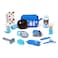 Melissa &amp; Doug Barber Shop Play Set 16-Piece Pretend Play Grooming Kit With Trimmer, Scissors, Clippers, Styling Products, Towel &amp; Carrying Bag Toy for Kids Ages 3+, MD31810