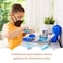Melissa &amp; Doug Barber Shop Play Set 16-Piece Pretend Play Grooming Kit With Trimmer, Scissors, Clippers, Styling Products, Towel &amp; Carrying Bag Toy for Kids Ages 3+, MD31810
