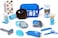 Melissa &amp; Doug Barber Shop Play Set 16-Piece Pretend Play Grooming Kit With Trimmer, Scissors, Clippers, Styling Products, Towel &amp; Carrying Bag Toy for Kids Ages 3+, MD31810