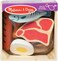 Melissa &amp; Doug Wooden Food Groups Play Set &ndash; Protein &ndash; 9-Piece Pretend Play Set With Meat, Fish, Chicken, Eggs &amp; More &ndash; Educational Wooden Toy for Kids Learning About Nutrition Ages 3+, MD95208