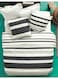 Design 3-Piece Hometex Design 100% Cotton Duvet Cover Set - Printed - Fermanville (240x200cm)