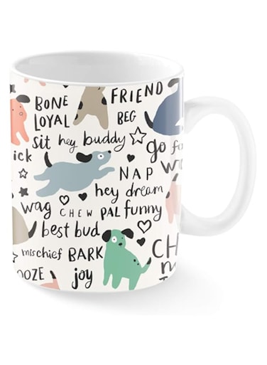 Fringe Studio Montana Mug, 16 oz, Dog Eared
