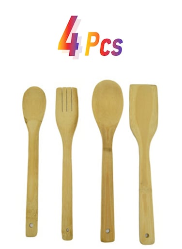 Kitchen Tool Set Natural 36x16x2cm