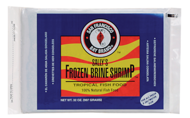 San Fransisco Bay Brand Brine Shrimp Frozen Flat 32 Oz 907g