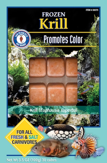 San Fransisco Bay Brand Krill Frozen Cube 100g