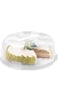 Snips Delice White Cake Holder - 28 cm x 9 cm Cake Storage Container