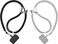 Universal Cell Phone Strap (2 Pack), Crossbody Phone Lanyards for Neck Adjustable Wrist Straps as Phone Grip Compatible with most Phone Cases,Black Light grey
