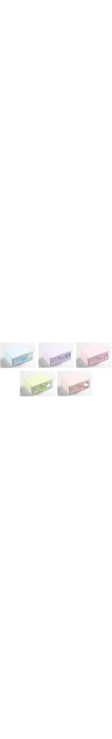 Miniso Sanrio Characters Storage Drawer - 32.4X25.2X19.4Cm,Multicolor