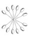 Dinner Spoon Set 8-Inch Stainless Steel Tablespoons